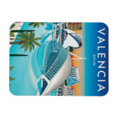 Valencia Spanje Reizen Magneet (Horizontaal)