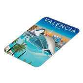 Valencia Spanje Reizen Magneet (Linkerzijde)
