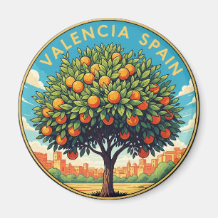 Valencia Spanje Reizen Magneet