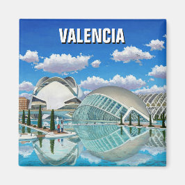 Valencia Spanje Reizen Magneet