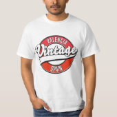 valencia spanje retro - stijl logo t-shirt (Voorkant)