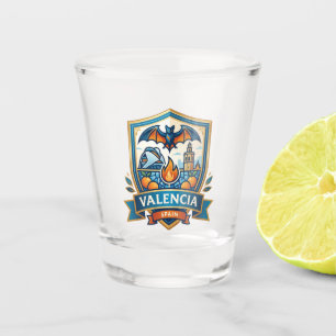 Valencia Spanje Shot Glas