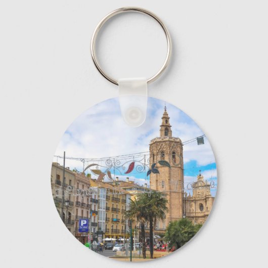Valencia, Spanje Sleutelhanger (Voorkant)