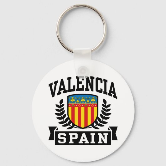 Valencia Spanje Sleutelhanger (Voorkant)