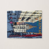 Valencia Spanje Travel Art Vintage Legpuzzel (Horizontaal)