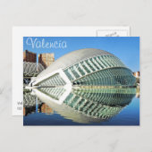 Valencia, Stad van Kunsten en Wetenschappen Briefkaart (Voorkant / Achterkant)