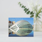 Valencia, Stad van Kunsten en Wetenschappen Briefkaart (Staand voorkant)