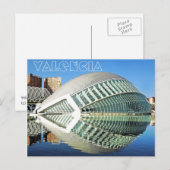 Valencia, Stad van Kunsten en Wetenschappen Briefkaart (Voorkant / Achterkant)