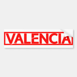 Valencia Stempel Bumpersticker