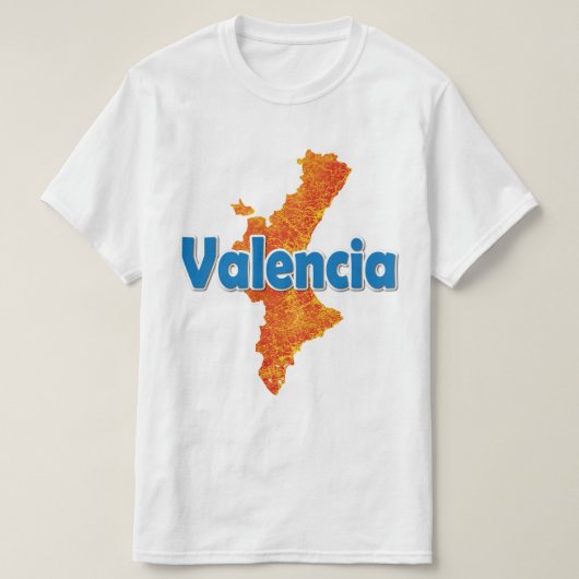 Valencia T-Shirt (Design voorkant)