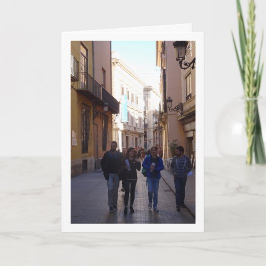 Valencia, Valencia, España Kaart (Voorkant)