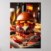 Valencia Vista: Chorizo Indulgence 24x36 Poster (Voorkant)