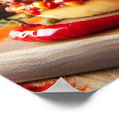 Valencia Vista: Chorizo Indulgence Poster (Hoek)