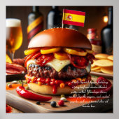 Valencia Vista: Chorizo Indulgence Poster (Voorkant)