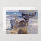 Valenciaans Fisherman - Joaquín Sorolla Briefkaart (Voorkant / Achterkant)