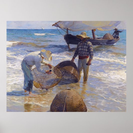 Valenciaans Fisherman - Joaquín Sorolla Poster (Voorkant)