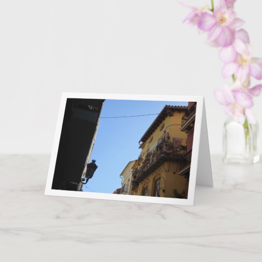 Valenciaans Huis, Valencia City, España Kaart (Orchidee)