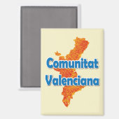 Valenciaanse Gemeenschap Magneet (Voorkant / Achterkant)