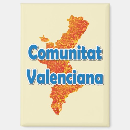 Valenciaanse Gemeenschap Magneet (Voorkant)