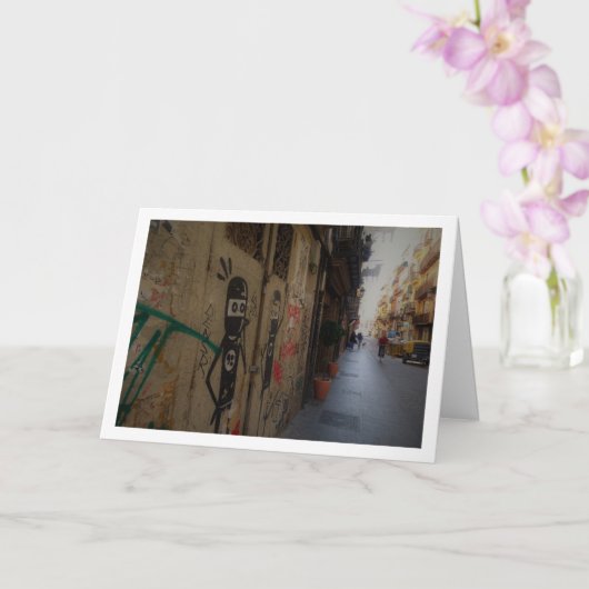 Valenciaanse Straatkunst, Spanje Kaart (Orchidee)