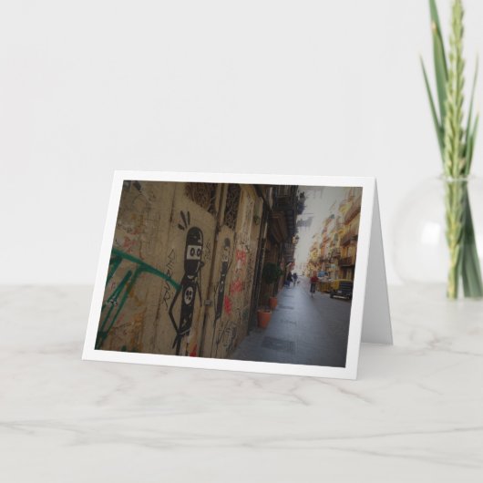 Valenciaanse Straatkunst, Spanje Kaart (Voorkant)