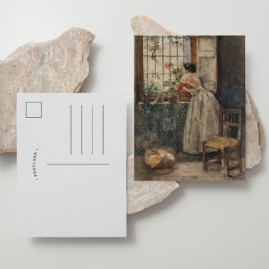 Valenciana a la Reja | Joaquín Sorolla Briefkaart