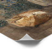 Valenciana a la Reja | Joaquín Sorolla Poster (Hoek)