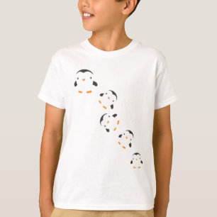 Valende pinguïns t-shirt