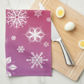 Valende sneeuw theedoek (Quarter Fold)