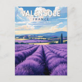 Valensole Frankrijk Reizen Kunst Vintage Briefkaart (Voorkant)