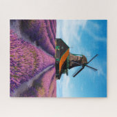 Valensole Lavender Fields Provence Frankrijk Legpuzzel (Horizontaal)