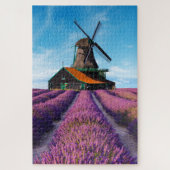 Valensole Lavender Fields Provence Frankrijk Legpuzzel (Verticaal)