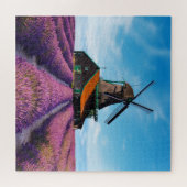 Valensole Lavender Fields Provence Frankrijk Legpuzzel (Horizontaal)