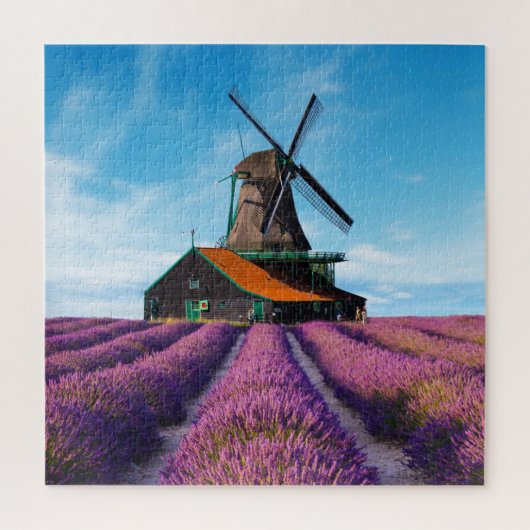Valensole Lavender Fields Provence Frankrijk Legpuzzel (Verticaal)