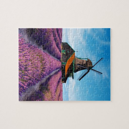 Valensole Lavender Fields Provence Frankrijk Legpuzzel (Horizontaal)