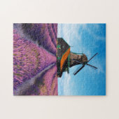 Valensole Lavender Fields Provence Frankrijk Legpuzzel (Horizontaal)