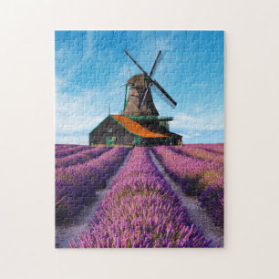 Valensole Lavender Fields Provence Frankrijk Legpuzzel