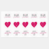Valenspine's Day, Chiropractie Stickers, Labels (Vel)