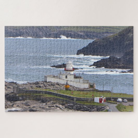 Valentia Island Lighthouse, Kerry, Ierland 2 Legpuzzel (Horizontaal)