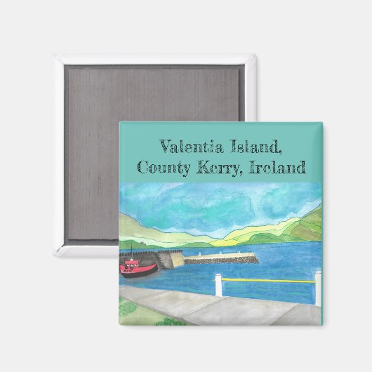 Valentia Island Magneet (Voorkant / Achterkant)