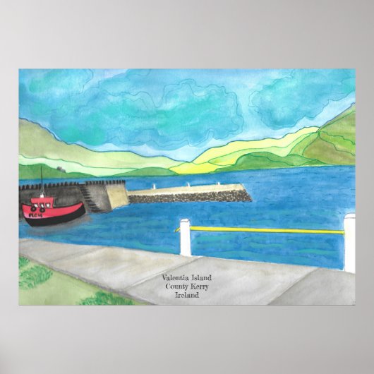 Valentia Island Poster (Voorkant)