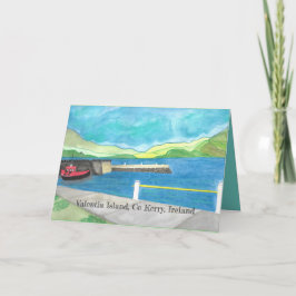 Valentia Island St Patrick's Day Kaart