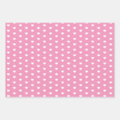 Valentien's day hartpatroon inpakken papieren blad inpakpapier vel (Voorkant 2)