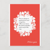 valentijn-12 feestdagenkaart (Voorkant)