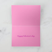 valentijn 1 abstracte kunst Valentijnsdag kaart (Binnen)