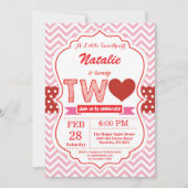 Valentijn 2e verjaardag Kleine Lieverd Kaart (Voorkant)