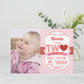 Valentijn 2e verjaardag Kleine Lieverd Kaart (Staand voorkant)