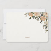 Valentijn 3 Bloem Kaart (Achterkant)