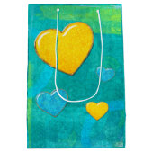 Valentijn 3D mengen en aanpassen Medium Cadeauzakje (Achterkant)