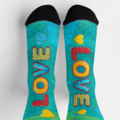 Valentijn 3D mengen en aanpassen Sokken (Top)